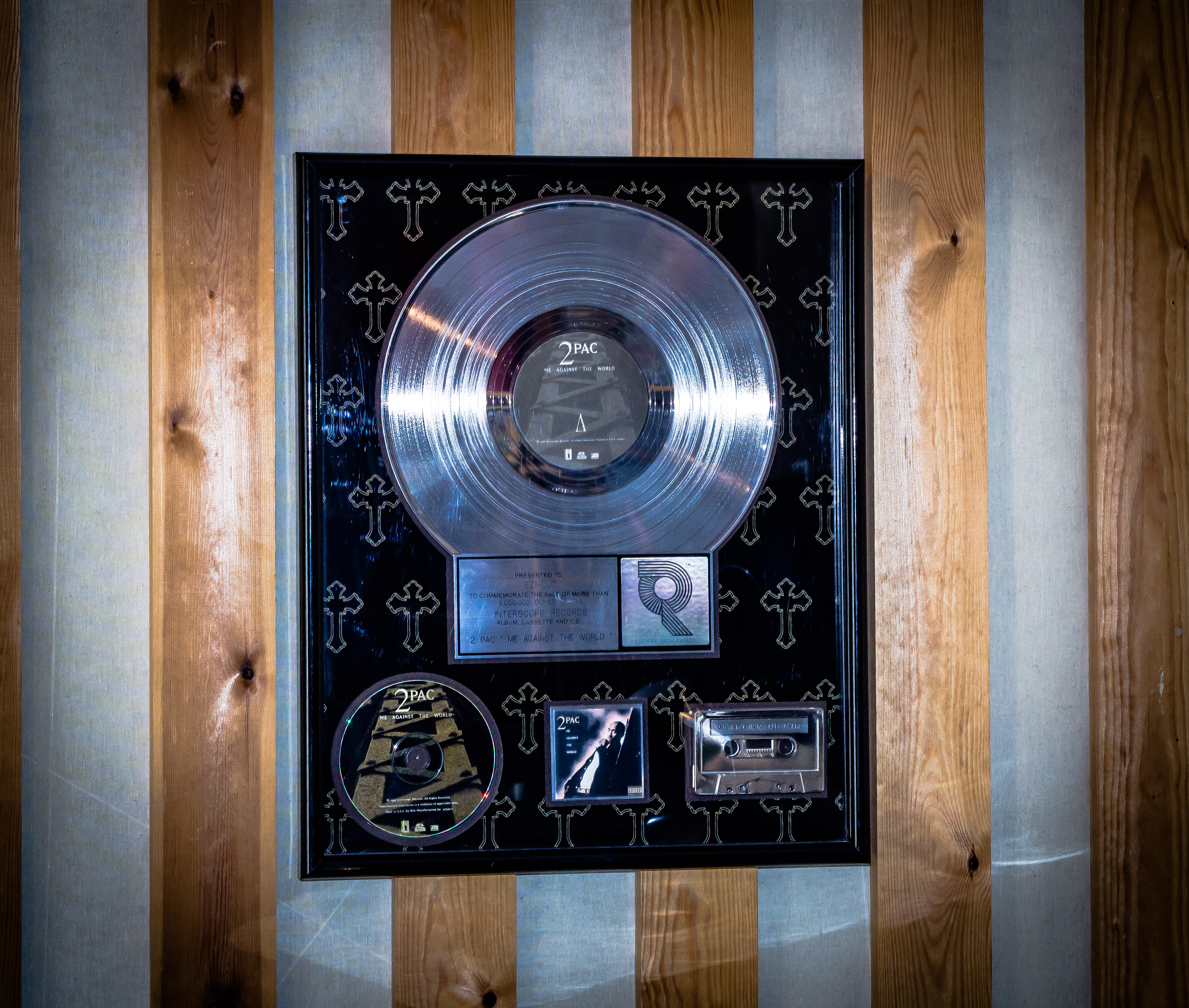 2Pac Platinum Award